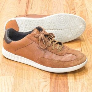 Cole Haan GrandPrø Turf Sneaker, Men's Size 11 M. Grand Pro Brown Leather Casual